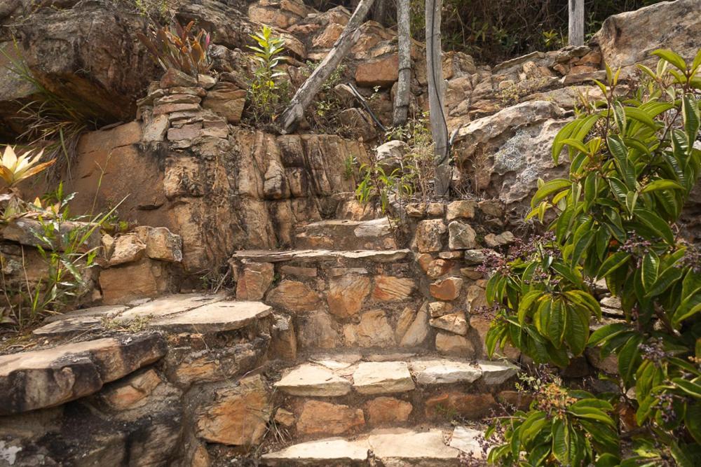 לינה וארוחת בוקר לוס סאנטוס Refugio La Roca מראה חיצוני תמונה