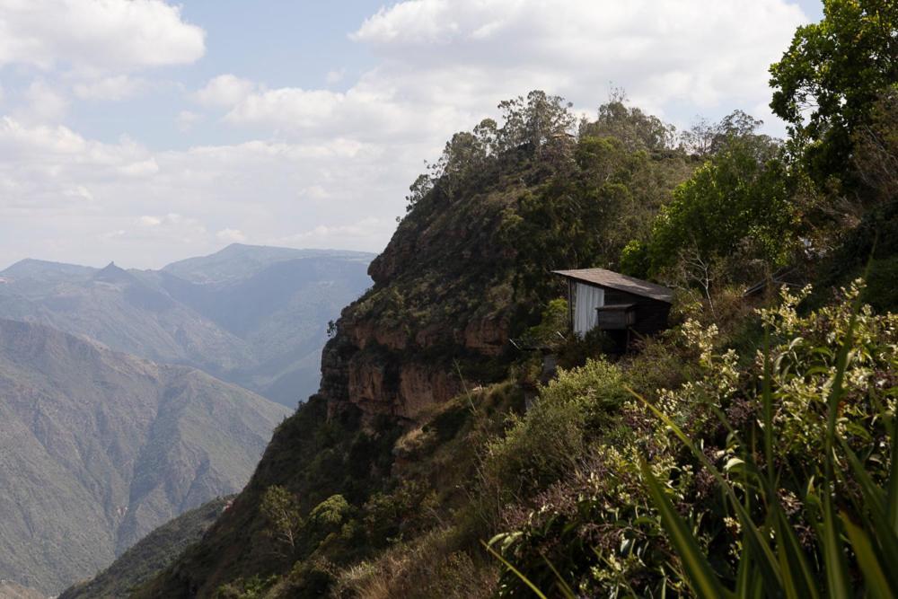 לינה וארוחת בוקר לוס סאנטוס Refugio La Roca מראה חיצוני תמונה