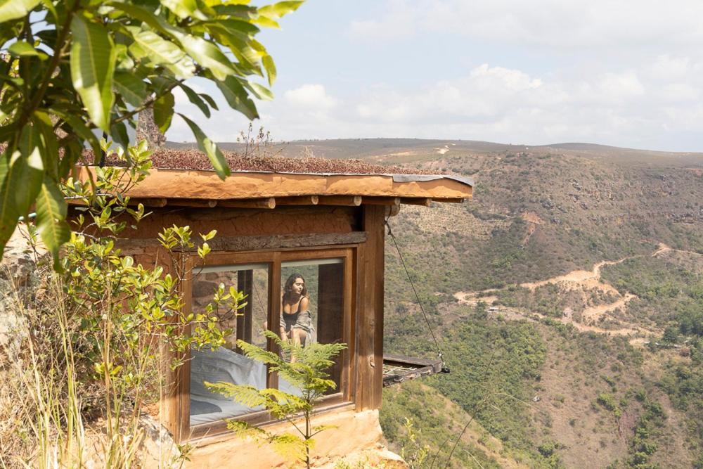לינה וארוחת בוקר לוס סאנטוס Refugio La Roca מראה חיצוני תמונה